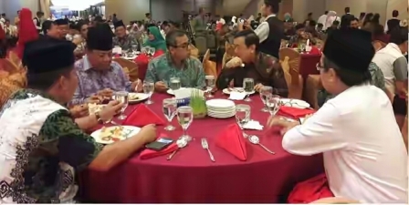 Bupati Kuansing dan Wabup H.Halim Hadiri Halal bi Halal IKKS Pekanbaru